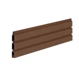 Miniatuur van Composiet Plankenscherm 'Modern Triple L' - Teak