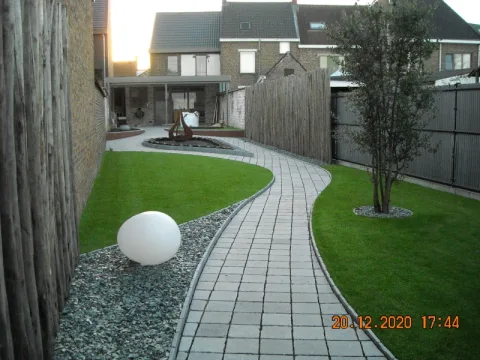 De patio of stadstuin