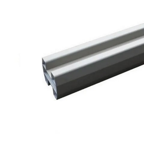 Aluminium Gleufpaal 'Aluflex' - Steengrijs