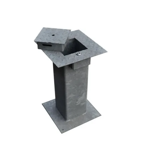 Antiparkeerpaal Grondkoker