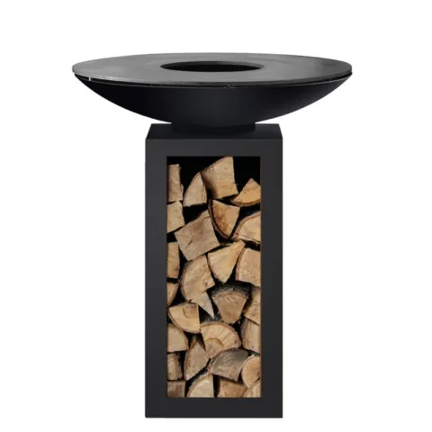 BBQ Plancha Black - Open - dia. 100 cm