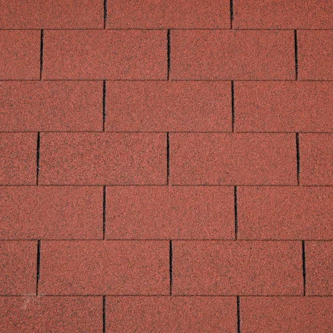 Bitumen shingles rood - per 3 m²