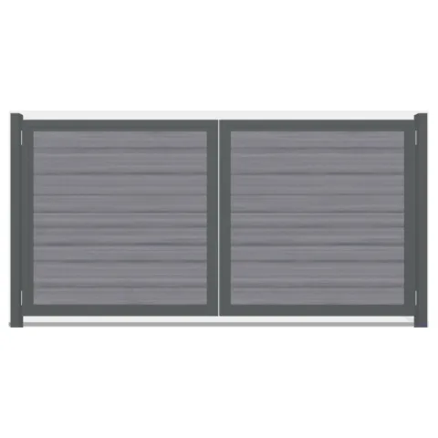 Automatische composiet poort - 'Platinium XL'