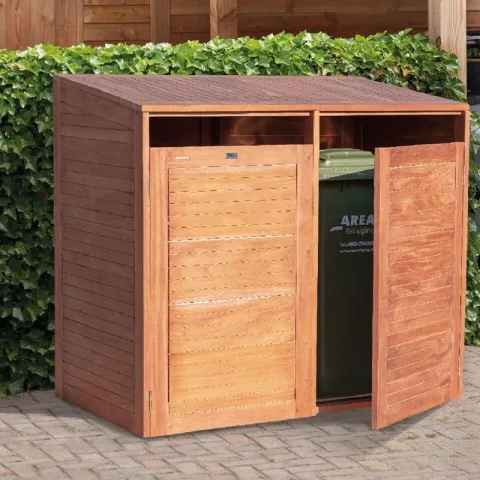 Containerberging Dubbel - hardhout