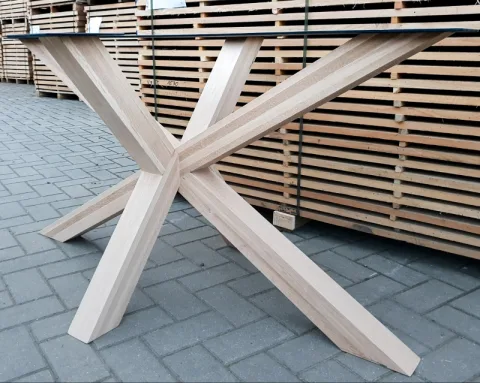 Eiken Matrix (tafel)onderstel - massief/rustiek