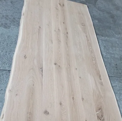 Eiken massief tafelblad - boomstam