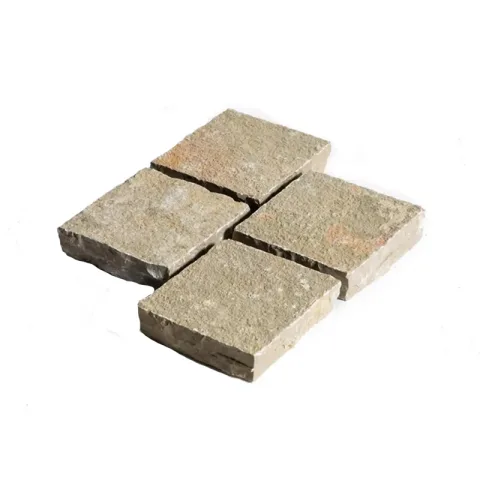 Tandur Yellow platines - Gekloven - 14 x 14 cm