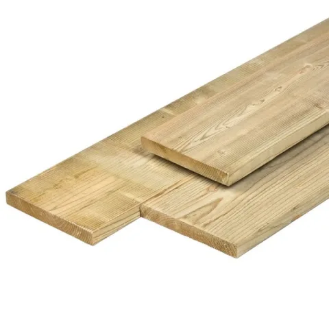 Geïmpregneerd vuren plank - 1,8 cm dik