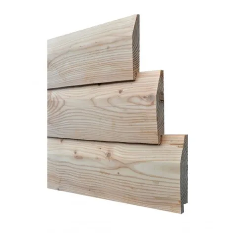 Geïmpregneerd grenen siding - 13 cm breed