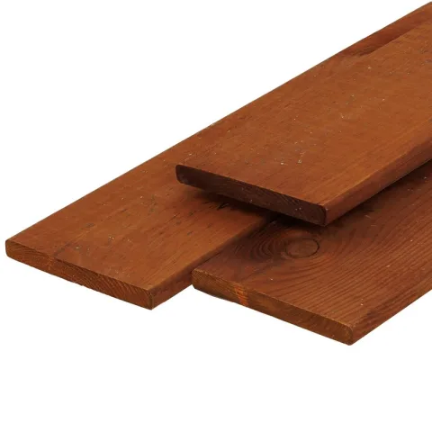 Grenen plank - bruin geïmpregneerd