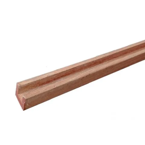 Hardhout U-profiel - Gleuf 22/30 mm