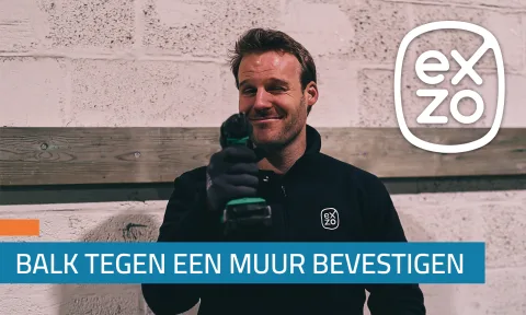 Handleiding | Hoe bevestig je een houten balk aan een muur?