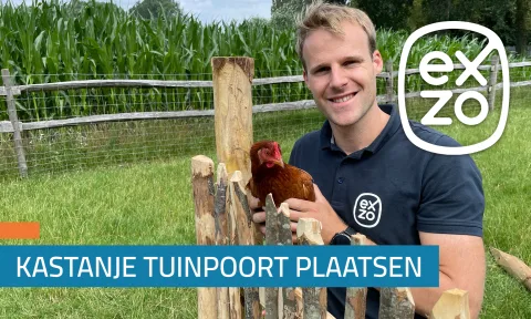 Handleiding | Houten tuinpoort plaatsen