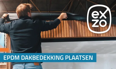 Handleiding | Een EPDM dakbedekking plaatsen
