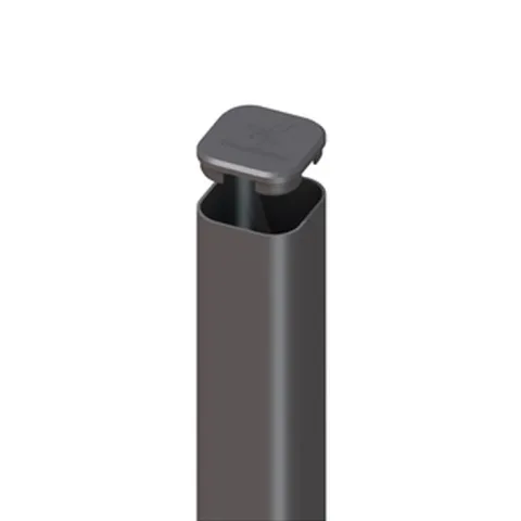 Metalen paal 'Basic' - Antraciet