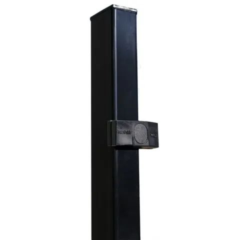 Paal voor 2D/3D Draadpaneel - Zwart