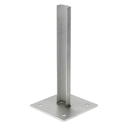 Paalvoet voor alu-wood paal