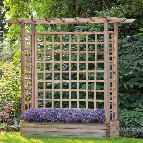 Geïmpregneerde Pergola bloembak