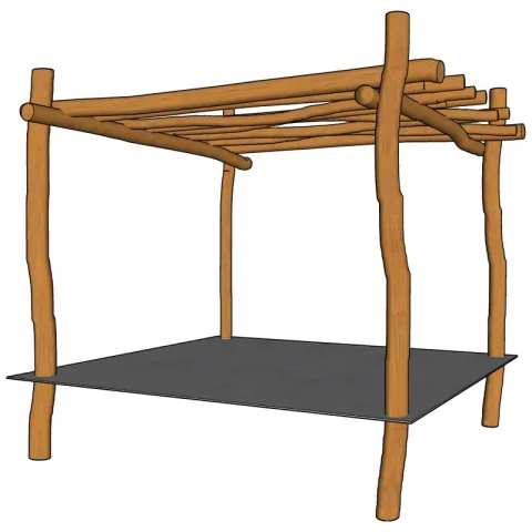 Robinia pergola ‘Gamay’ - 3 x 3 m
