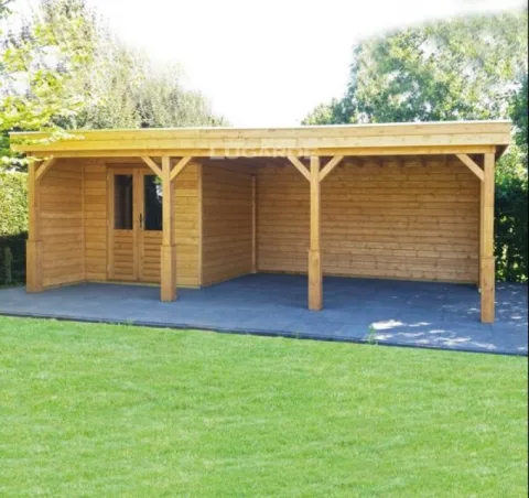 Poolhouse 'Woods County' - Vuren - 7,2 x 3,6 m