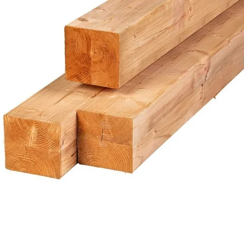 Red Class Wood balken - geschaafd - 14 x 14 cm