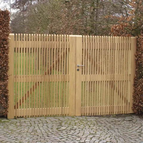 Draaipoort 'Ronda' - Iroko