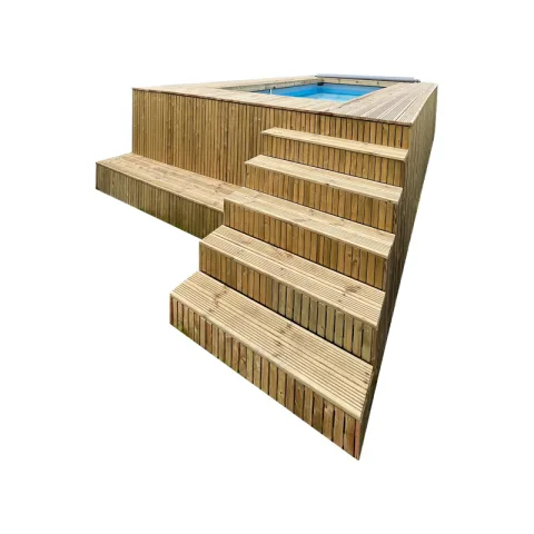 Simpool 4 Lounge - Houten ombouw met zwembad
