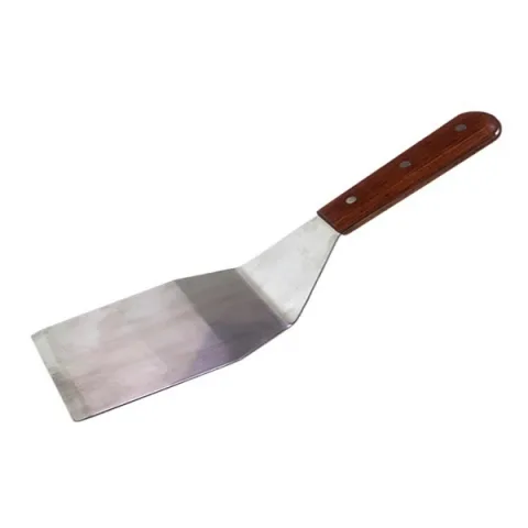 Inox spatel voor Plancha bakplaat