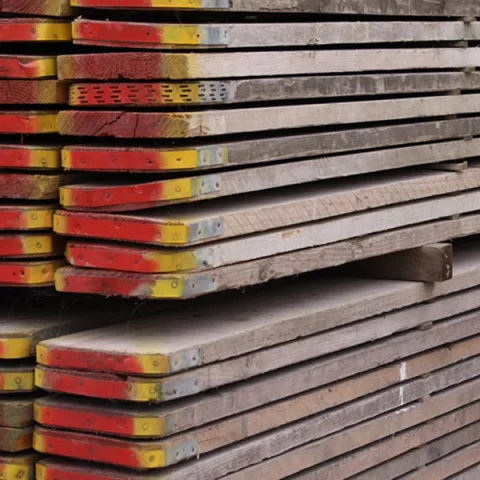 Steigerhout gebruikt - 3,2 cm dik - geschuurd