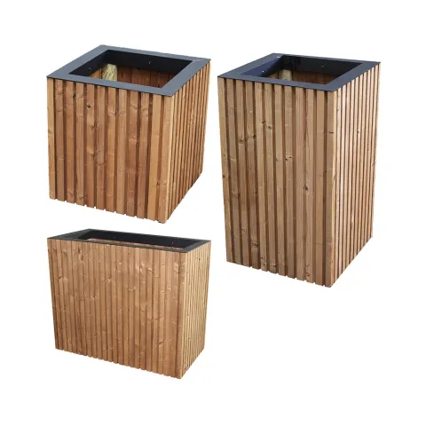 Bloembak thermowood - Syto