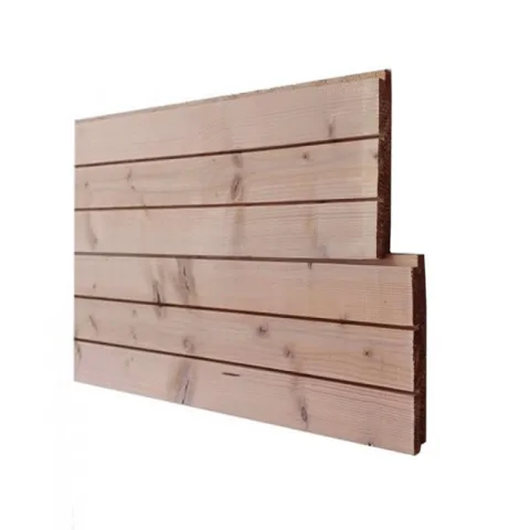 Thermowood blokprofiel triple - 2 cm dik