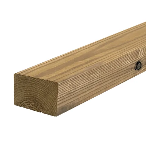 Thermowood  Onderbalk - Behandeld
