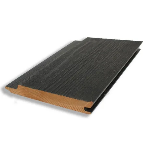 Thermowood planchet Finno - 1,8 cm dik - zwart