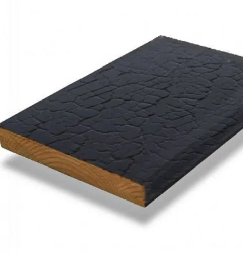 Thermowood 'Ignite' plank - verkoolde look
