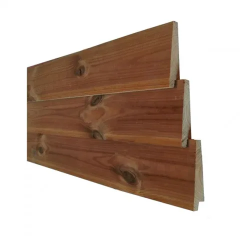 Thermowood siding - geschaafd