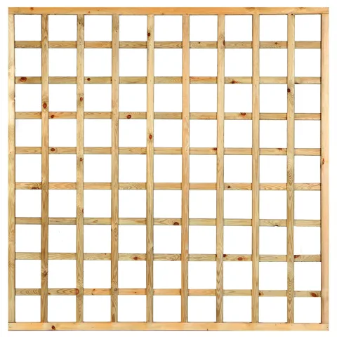 Trellis scherm recht – Grenen