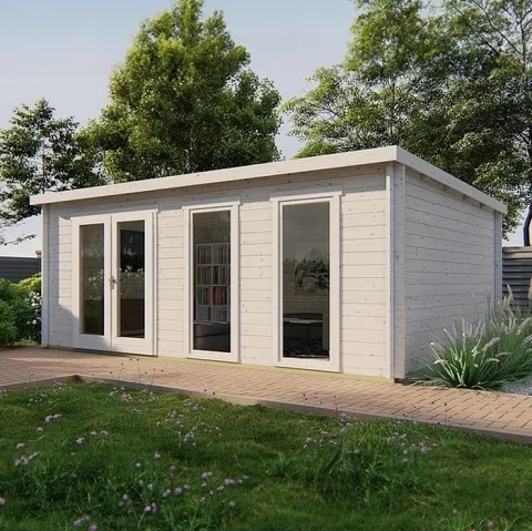 Tuinkantoor 'Annabel' - Vuren - 5 x 4 m