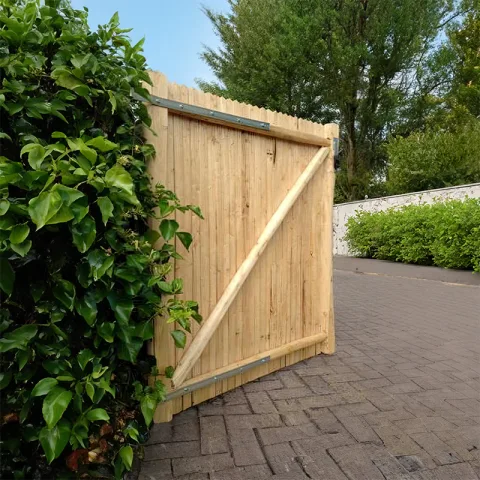 Kastanje tuinpoort 'Verticaal'
