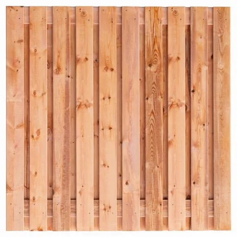 Tuinscherm Red Class Wood - 'Casablanca'