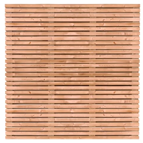 Tuinscherm Red Class Wood - 'Fez'