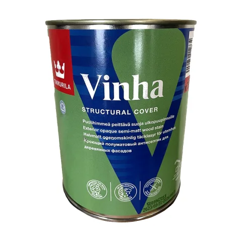Dekkende zwarte semi-matte beits