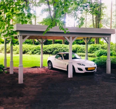 Carport 'Fliek' - Vuren - 5,4 x 4,2 m