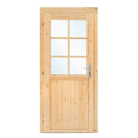 Vuren Enkele Deur D6 - Linksdraaiend