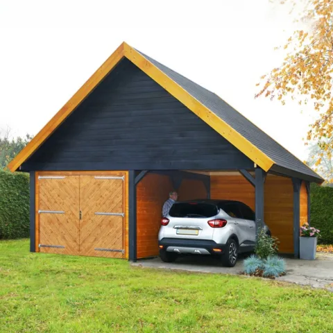 Garage/Carport 'Troos' - 5,8 x 4,8 m