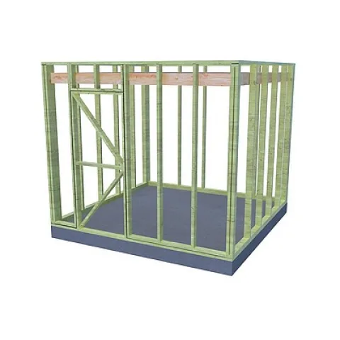 Vuren tuinhuis gebinte - 3 x 3 m