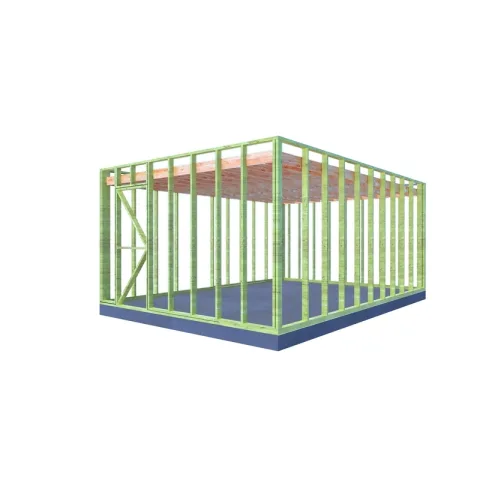 Vuren tuinhuis gebinte - 4 x 6 m