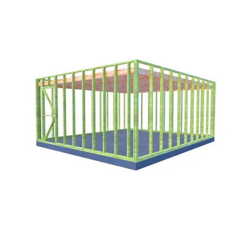 Vuren tuinhuis gebinte - 5 x 6 m