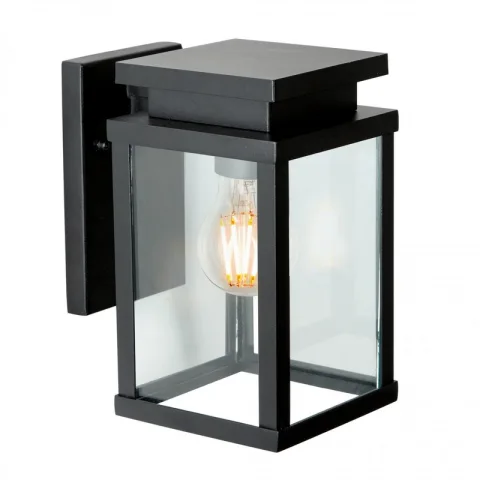 Wandverlichting Jersey - Zwart