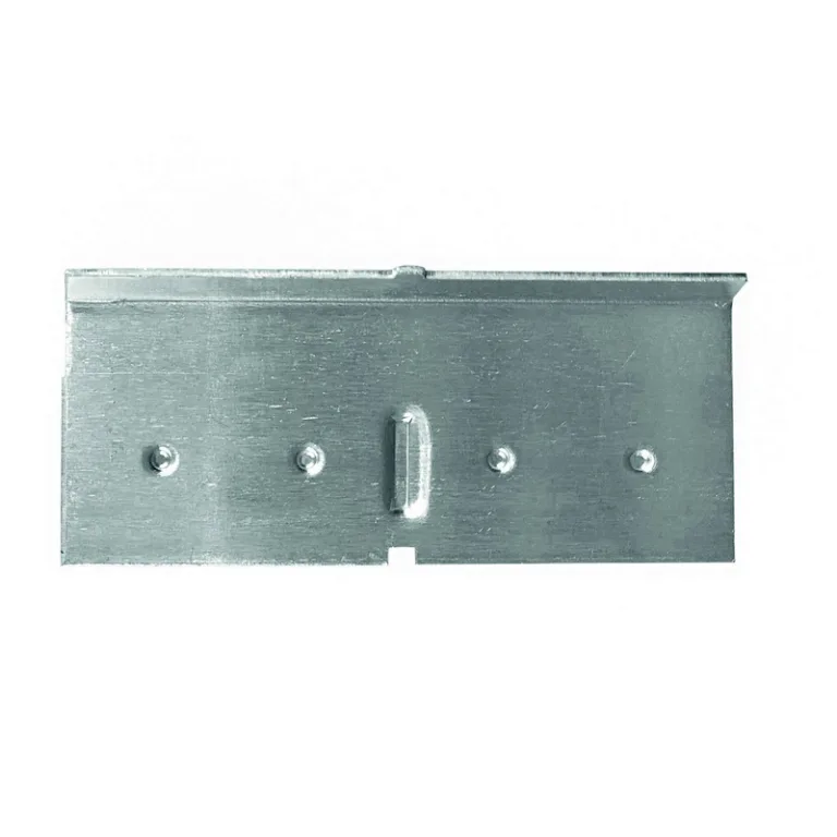 Aluminium daktrim buitenhoek - Zilver