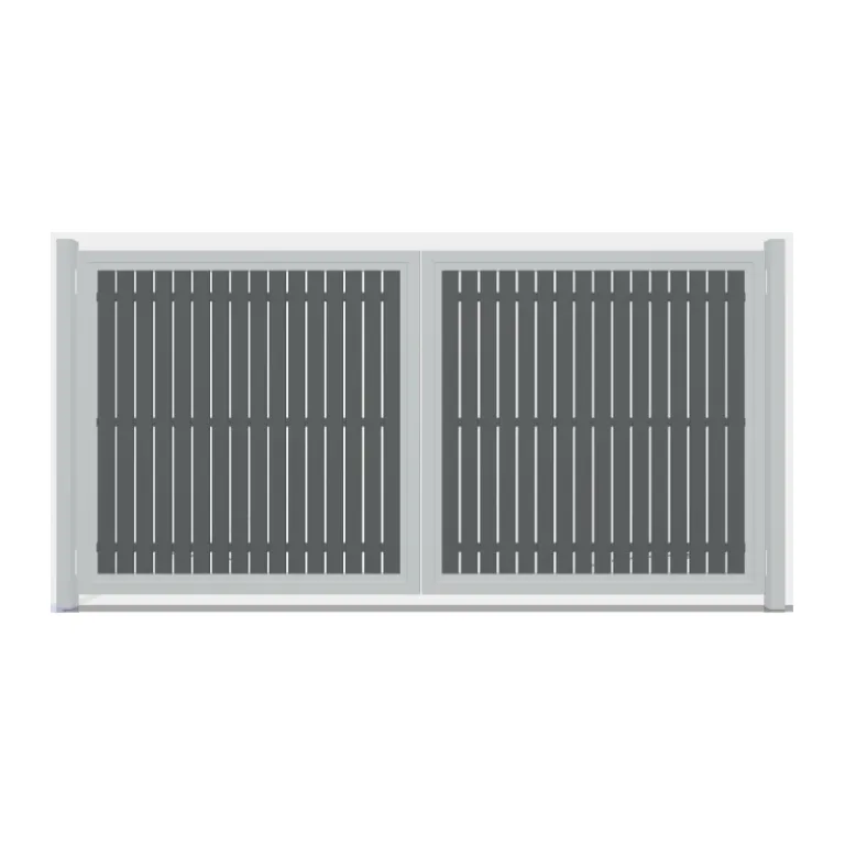 Automatische aluminium poort - 'Squadra'